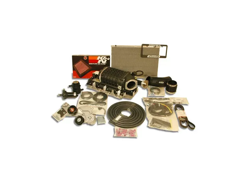 MagnaCharger Radix Retro Supercharger Kit GMC Sierra 1500 4.8, 5.3L 2007.5-2010 - 01-19-60-001-BL