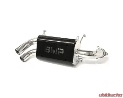 Bikeman Performance Ceramic Black Slip-On Exhaust Polaris RZR XP Turbo | Turbo S 2016-2022 - 17-312-CB