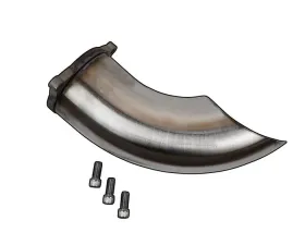 Bikeman Performance Big Mo Exhaust 90-Degrees Bare Stainless Turn-Out