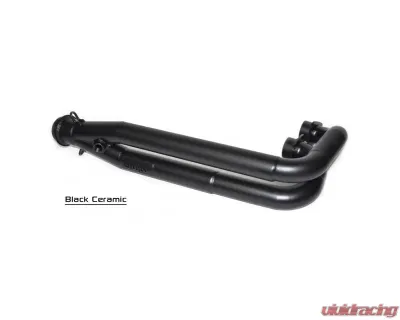 Bikeman Performance Ceramic Black 2 Into 1 Header Polaris RZR XC | 4  900 2011-2014 - 18-301-CB