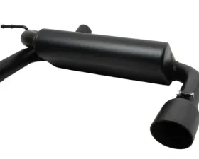 Gibson Performance Black Ceramic Catback Dual Split Exhaust System Jeep Wrangler 2007-2017