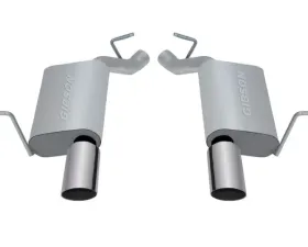 Gibson Performance Aluminized Axle Back Dual Exhaust System
