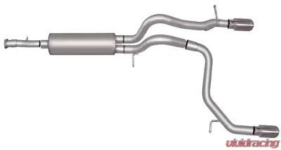 Gibson Performance Aluminized Catback Dual Split Exhaust System - 312700