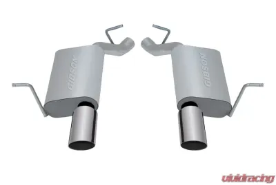 Gibson Performance Aluminized Axle Back Dual Exhaust System - 316006