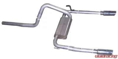 Gibson Performance Aluminized Catback Dual Exhaust System - 320000