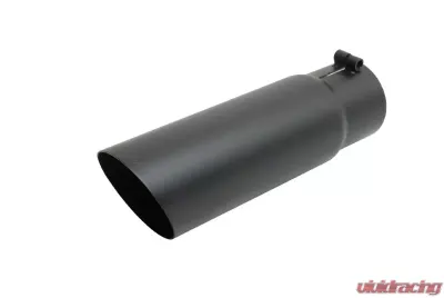 Gibson Black Ceramic Single-Wall Angle Exhaust Tip 500638-B Gibson Black Ceramic Single-Wall Angle Exhaust Tip 500638-B