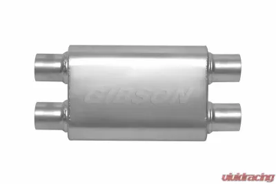 Gibson Performance Stainless CFT Superflow Dual/Dual Oval Muffler - 55109S