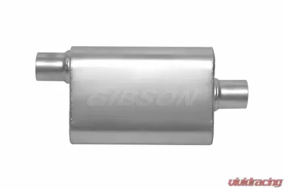 Gibson Performance Stainless CFT Superflow Oval Offset/Center Oval Muffer - 55142S