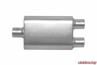 Gibson Performance Stainless CFT Superflow Center/Dual Oval Muffler - 55182S