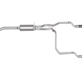 Gibson Performance Aluminized Catback Dual Split Exhaust System Chevrolet S-10 | GMC Sonoma Extended Cab 1996-1997