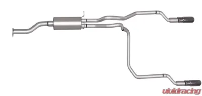 Gibson Performance Aluminized Catback Dual Split Exhaust System Chevrolet S-10 | GMC Sonoma 1998-1999 - 5537