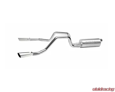 Gibson Performance Aluminized Catback Dual Split Exhaust System - 5543