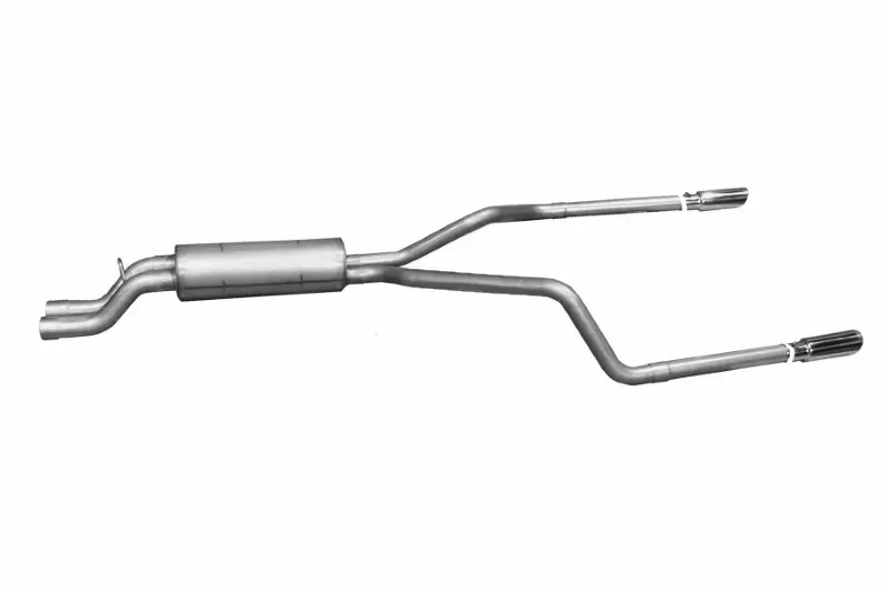 Gibson Performance Aluminized Catback Dual Split Exhaust System - 5558