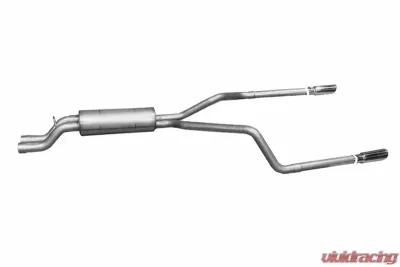 Gibson Performance Aluminized Catback Dual Split Exhaust System - 5558