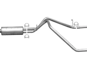 Gibson Performance Aluminized Cat-Back Dual Split Exhaust System Chevrolet Colorado | GMC Canyon Crew Cab 2015-2022