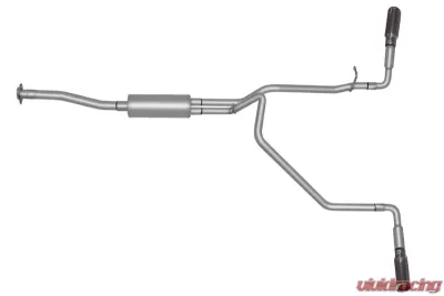 Gibson Performance Aluminized Cat-Back Dual Extreme Exhaust System Chevrolet Colorado | GMC Canyon Crew Cab 2015-2022 - 5587