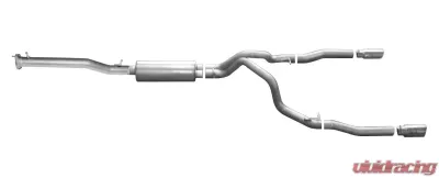 Gibson Performance Aluminized Catback Dual Split Exhaust System - 5661