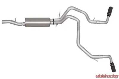 Gibson Performance Aluminized Catback Dual Extreme Exhaust System - 5668