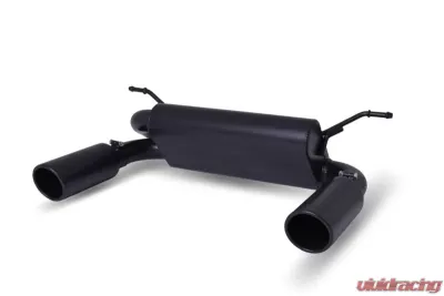 Gibson Performance Black Ceramic Black Elite Cat-Back Dual Split Exhaust System Jeep Wrangler JL 2.0L | 3.6L 2018-2022 - 617307-B