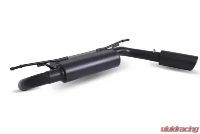 Gibson Performance Black Elite Cat-Back Single Exhaust System Black Ceramic Jeep Wrangler JL 2.0L | 3.6L 2018-2022 - 617308-B