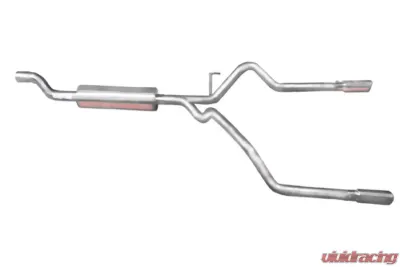 Gibson Performance Aluminized Catback Dual Split Exhaust System - 6502