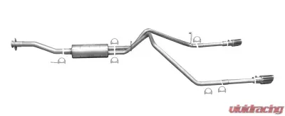 Gibson Performance Stainless Cat-Back Dual Split Exhaust System Chevrolet Colorado | GMC Canyon Crew Cab 2015-2022 - 65586