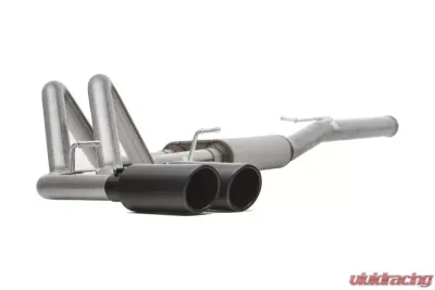 Gibson Performance Stainless Black Elite Catback Dual Sport Exhaust System - 65672B