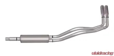 Gibson Performance Aluminized Catback Dual Sport Exhaust System - 6600