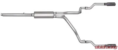 Gibson Performance Stainless Catback Dual Split Exhaust System - 66539