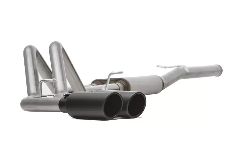 Gibson Performance Stainless Black Elite Catback Dual Sport Exhaust System - 68400B
