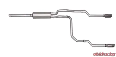 Gibson Performance Stainless Catback Dual Split Exhaust System - 69501