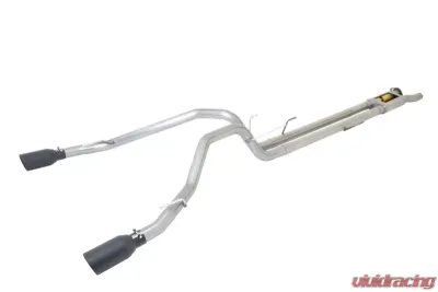 Gibson Performance Stainless Black Elite Catback Dual Sport Exhaust System - 69548-B