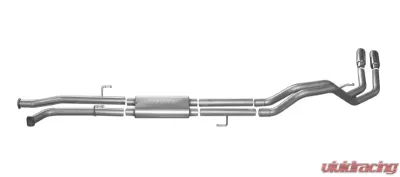 Gibson Performance Aluminized Catback Dual Sport Exhaust System - 7101