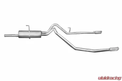 Gibson Performance Aluminized Catback Dual Split Exhaust System - 7400