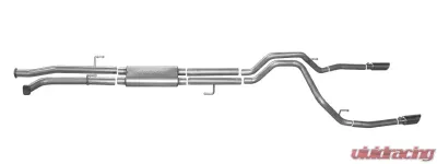 Gibson Performance Aluminized Catback Dual Split Exhaust System - 7402