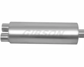 Gibson Performance Stainless SFT Superflow Dual/Offset Round Muffler
