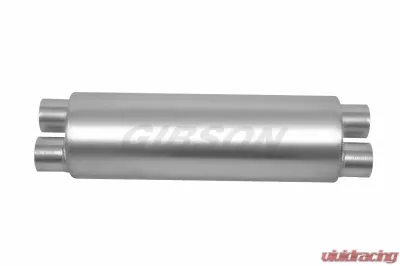 Gibson Performance Stainless SFT Superflow Dual/Dual Round Muffler - 766300S
