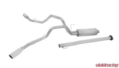Gibson Performance Aluminized Catback Dual Extreme Exhaust System - 9021