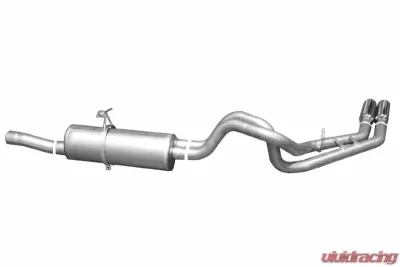 Gibson Performance Aluminized Catback Dual Sport Exhaust System - 9100