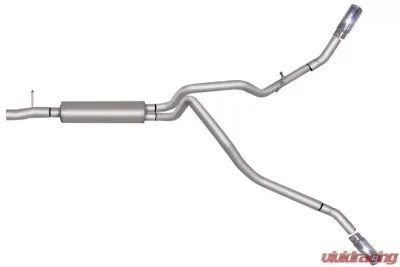 Gibson Performance Aluminized Catback Dual Extreme Exhaust System - 9118