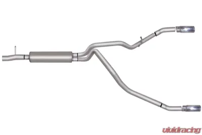 Gibson Performance Aluminized Catback Dual Split Exhaust System - 9126