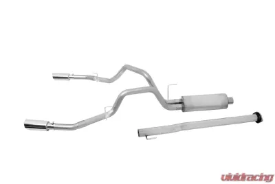Gibson Performance Aluminized Catback Dual Split Exhaust System - 9545