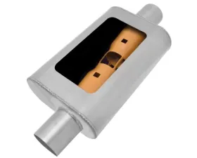 Gibson Performance Stainless MWA Offset/Center Oval Muffler