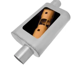 Gibson Performancer Stainless MWA Offset/Offset Oval Muffle