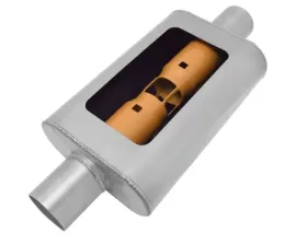Gibson Performance Stainless MWA Center/Center Oval Muffler