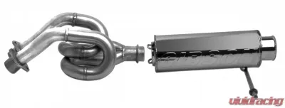 Gibson Performance Stainless Steel Single Exhaust Yamaha YXR66F Rhino 660 2004-2007 - 96002