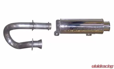 Gibson Performance Stainless Steel Single Exhaust Yamaha YXR700F Rhino 700 FI 2011-2013 - 96010