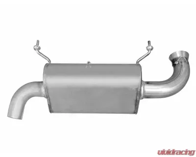 Gibson Performance Stainless Slip-On Single Muffler Exhaust with Round Straight Cut Turn Down Tip Polaris RZR XP 1000 | RS1 2015-2018 - 98019