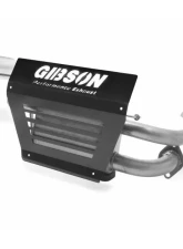 Gibson Performance Stainless Slip-On Dual Muffler Exhaust with 4 Inch Intercooled Slash Tips Polaris RZR XP 1000 | RS1 2015-2018                                     - 98021 - Image 2