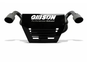 Gibson Performance Black Ceramic Slip-On Dual Muffler Exhaust with 4 Inch Intercooled Slash Tips Polaris RZR XP 1000 | RS1 2015-2017 - 98022 - Image 4